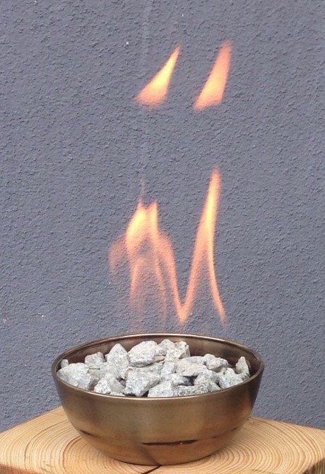 MAKNU Feuer-Balken  „Eichenbalken" die etwas andere Feuerschale (1100)